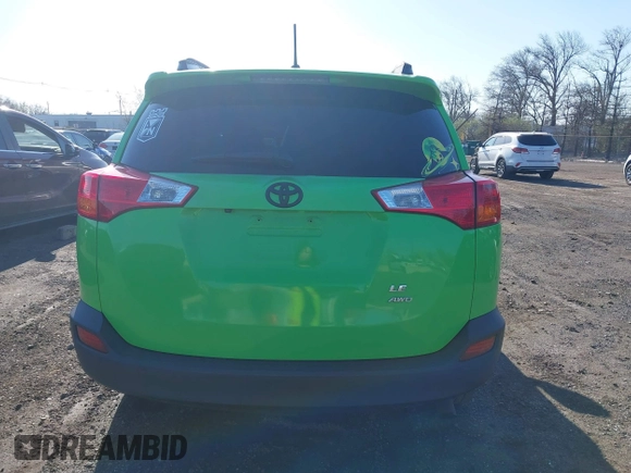 2015 Toyota RAV4 LE with VIN 2T3BFREVXFW252987, listed as a IAAI auction lot 41998166 with 174,154 mi miles and . Bid and sale history available at DreamBid. Image 16.
