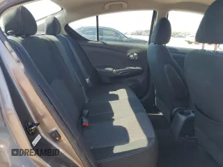 2015 Nissan Versa SV with VIN 3N1CN7AP5FL860607, listed as a Copart auction lot 58093385 with 150,926 mi miles and Salvage title. Bid and sale history available at DreamBid. Image 10.