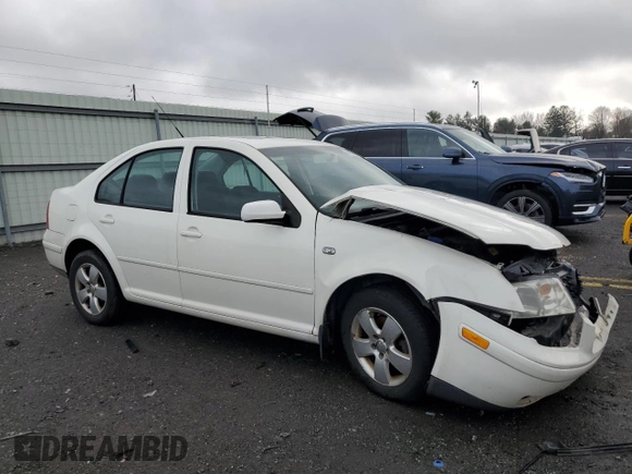 2003 Volkswagen Jetta Sedan GLS with VIN 3VWSK69M23M100840, listed as a Copart auction lot 85285434 with 0 mi miles and Salvage Title. Bid and sale history available at carsss.com. Image 4.