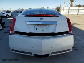 2012 Cadillac CTS Coupe Performance with VIN 1G6DJ1E38C0111717, listed as a Copart auction lot 80076334 with 189,434 mi miles and Salvage Title. Bid and sale history available at carsss.com. Image 6.