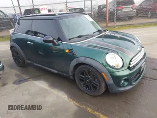 2012 MINI Hardtop with VIN WMWSU3C53CT542862, listed as a IAAI auction lot 41365821 with 106,550 mi miles and . Bid and sale history available at DreamBid. Image 1.