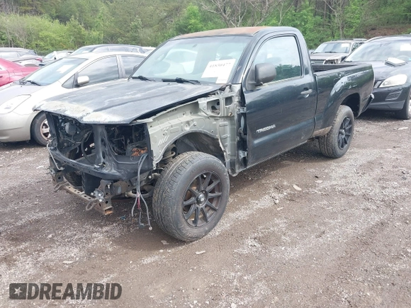 2009 Toyota Tacoma with VIN 5TENX22NX9Z593210, listed as a IAAI auction lot 41830477 with 314,010 mi miles. Bid and sale history available at carsss.com. Image 2.