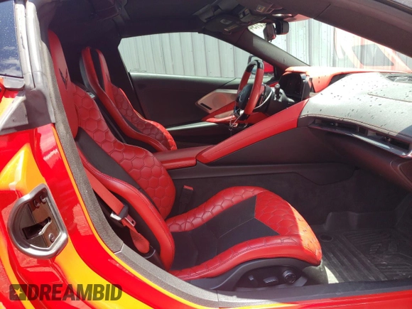 2020 Chevrolet Corvette 2LT with VIN 1G1Y72D48L5000755, listed as a Copart auction lot 55525194 with 28,030 mi miles and Salvage Title. Bid and sale history available at carsss.com. Image 10.