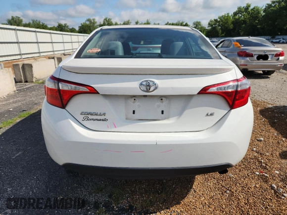 2016 Toyota Corolla L with VIN 5YFBURHE1GP496475, listed as a Copart auction lot 61206535 with 118,974 mi miles and Salvage title. Bid and sale history available at DreamBid. Image 6.