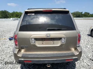 2006 Honda Pilot EX-L with VIN 5FNYF28596B032369, listed as a Copart auction lot 54596465 with 201,181 mi miles and Salvage Title. Bid and sale history available at DreamBid. Image 6.