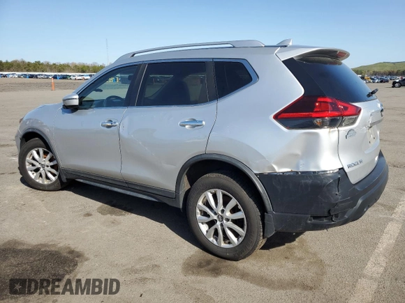 2018 Nissan Rogue SV with VIN KNMAT2MV3JP601795, listed as a Copart auction lot 54377365 with 167,747 mi miles and Salvage Title. Bid and sale history available at carsss.com. Image 2.