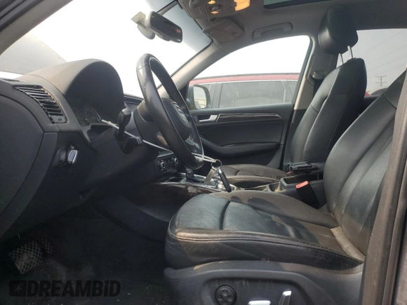 2013 Audi Q5 Premium Plus with VIN WA1LFAFP8DA033425, listed as a Copart auction lot 58250535 with 85,015 mi miles and Salvage title. Bid and sale history available at DreamBid. Image 7.