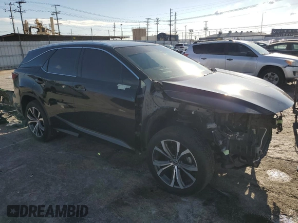 2022 Lexus RX with VIN JTJHZKEA2N2027232, listed as a Copart auction lot 42643925 with 42,593 mi miles and Salvage Title. Bid and sale history available at carsss.com. Image 4.