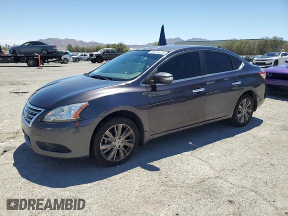 2014 Nissan Sentra SV z VIN 3N1AB7AP5EY295955, wystawiony jako Copart lot #56234435 z przebiegiem 168 466 mil mil oraz Szkoda całkowita • Salvage title. Historia ofert i sprzedaży dostępna na DreamBid. Obrazek 1.