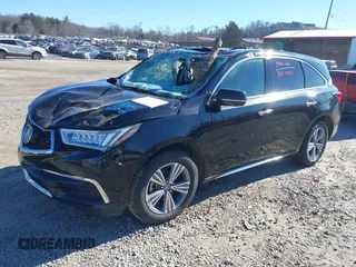 2020 Acura MDX with VIN 5J8YD4H33LL038825, listed as a IAAI auction lot 40695735 with 1 mi miles. Bid and sale history available at carsss.com. Image 18.