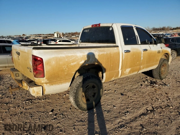 2007 Dodge Ram 2500 SLT with VIN 3D7KS28A17G796037, listed as a Copart auction lot 42055675 with 0 mi miles and Salvage Title. Bid and sale history available at carsss.com. Image 3.