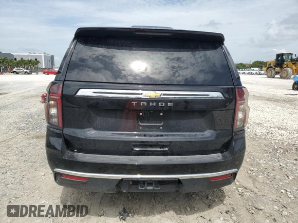 2024 Chevrolet Tahoe LS with VIN 1GNSCMKD1RR276226, listed as a Copart auction lot 62785025 with 13,158 mi miles and Salvage title. Bid and sale history available at DreamBid. Image 6.