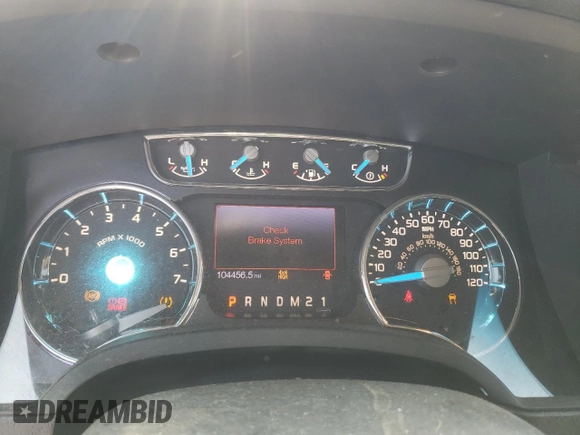 2013 Ford F-150 XL с VIN 1FTFW1ET0DFA43614, выставлен на аукционе Copart как лот 59115485 с пробегом 104 456 миль миль и Списание • Salvage title. История ставок и продаж доступна на DreamBid. Изображение 9.
