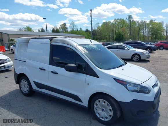 2017 Ford Transit Connect Van XL with VIN NM0LS6E79H1312465, listed as a IAAI auction lot 42037834 with 1 mi miles. Bid and sale history available at carsss.com. Image 1.