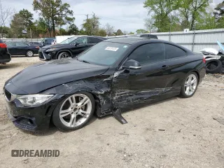 2015 BMW 4 Series 435i z VIN WBA3R1C58FK195520, wystawiony jako Copart lot #52079125 z przebiegiem 101 584 mil mil oraz Szkoda całkowita • Salvage title. Historia ofert i sprzedaży dostępna na DreamBid. Obrazek 1.