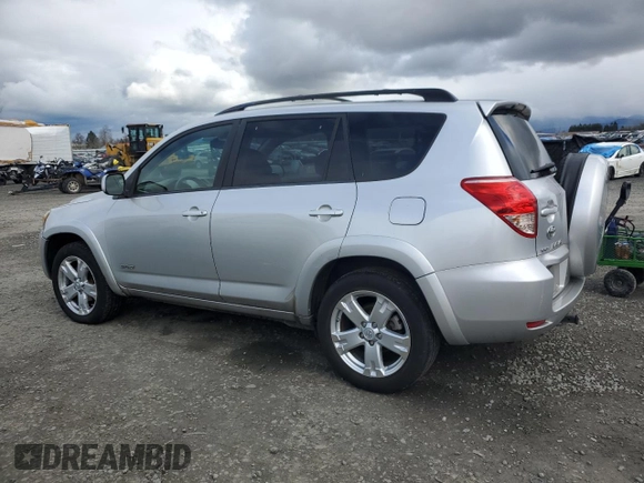 2007 Toyota RAV4 Sport with VIN JTMBK32V575016138, listed as a Copart auction lot 47578385 with 173,432 mi miles and Clean Title. Bid and sale history available at carsss.com. Image 2.