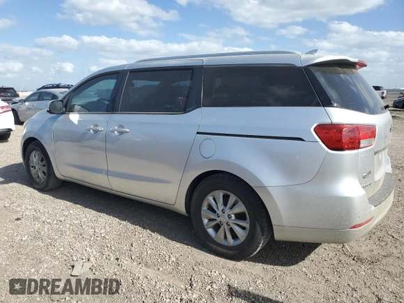2016 Kia Sedona LX with VIN KNDMB5C14G6091911, listed as a Copart auction lot 49027495 with 133,357 mi miles and Salvage Title. Bid and sale history available at carsss.com. Image 2.