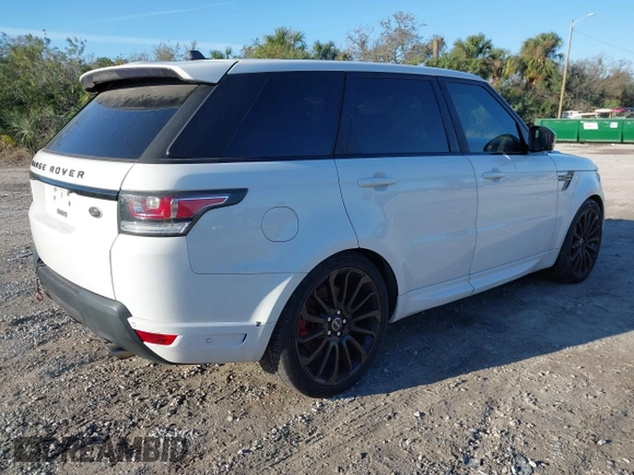 2016 Land Rover Range Rover Sport Autobiography z VIN SALWV2EF1GA109794, wystawiony jako IAAI lot #41644356 z przebiegiem 74 196 mil mil oraz . Historia ofert i sprzedaży dostępna na DreamBid. Obrazek 4.