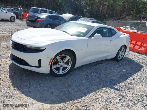 2019 Chevrolet Camaro 1LT with VIN 1G1FB1RS7K0108884, listed as a IAAI auction lot 41717182 with 45,820 mi miles. Bid and sale history available at carsss.com. Image 2.