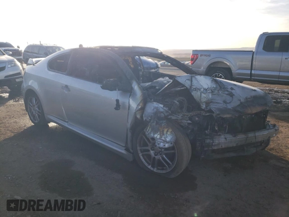 2006 Scion tC with VIN JTKDE177460116010, listed as a Copart auction lot 85733404 with 0 mi miles and Non Repairable. Bid and sale history available at carsss.com. Image 4.