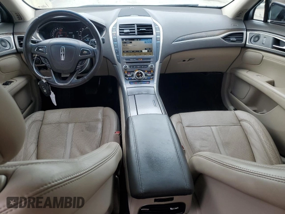 2018 Lincoln MKZ Reserve with VIN 3LN6L5F92JR604876, listed as a Copart auction lot 58802385 with 71,321 mi miles and Salvage title. Bid and sale history available at DreamBid. Image 8.