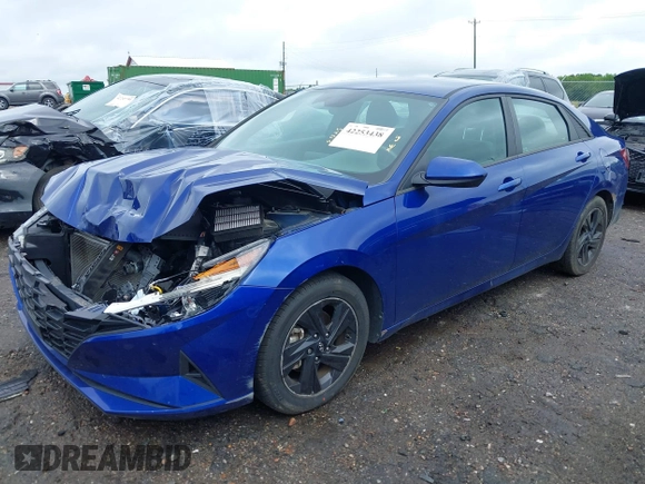 2023 Hyundai Elantra SEL with VIN 5NPLS4AG7PH090562, listed as a IAAI auction lot 42253438 with 56,800 mi miles and . Bid and sale history available at DreamBid. Image 18.