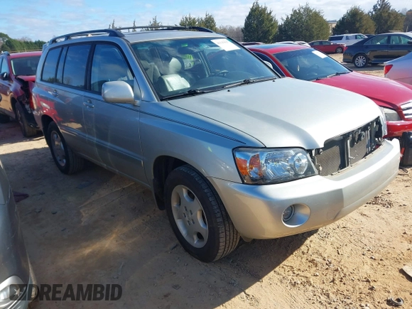 2007 Toyota Highlander w/3rd Row with VIN JTEDP21A770135739, listed as a IAAI auction lot 41143627 with 227,706 mi miles and . Bid and sale history available at DreamBid. Image 1.