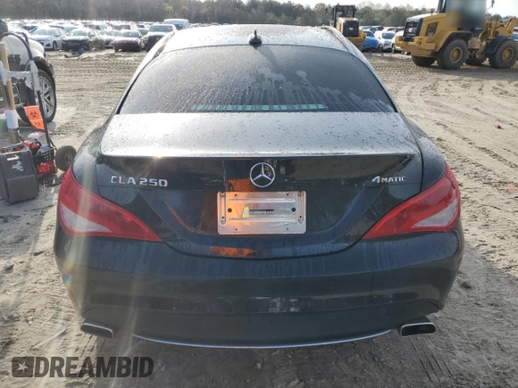 2016 Mercedes-Benz CLA with VIN WDDSJ4GB5GN295460, listed as a Copart auction lot 51209225 with 194,614 mi miles and Salvage Title. Bid and sale history available at carsss.com. Image 6.
