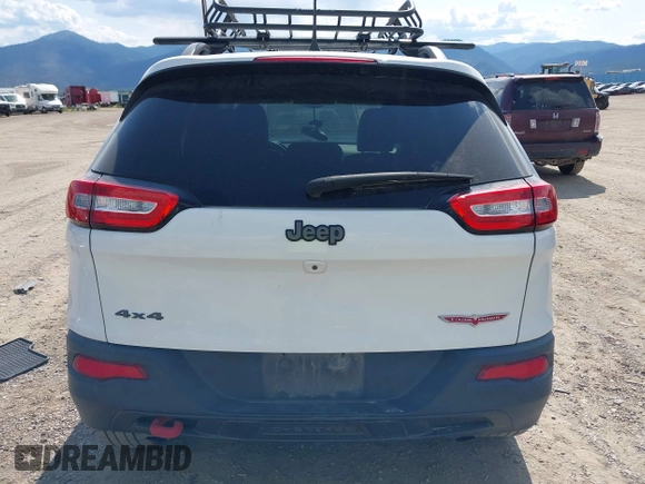 2017 Jeep Cherokee Trailhawk L Plus z VIN 1C4PJMBS9HD238905, wystawiony jako IAAI lot #42381268 z przebiegiem 130 535 mil mil oraz . Historia ofert i sprzedaży dostępna na DreamBid. Obrazek 17.