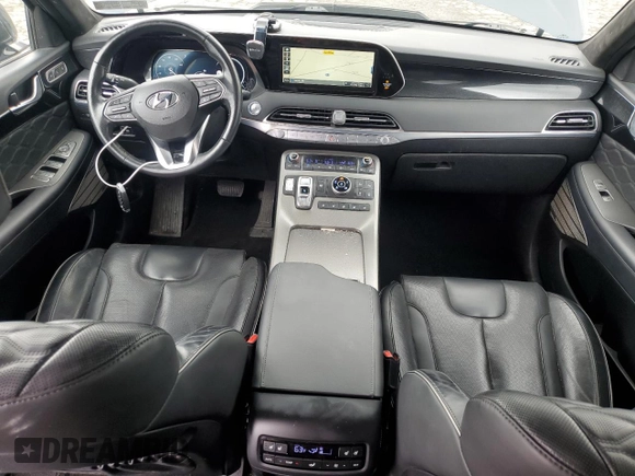 2020 Hyundai Palisade Limited with VIN KM8R5DHE7LU153662, listed as a Copart auction lot 60425625 with 36,340 mi miles and Salvage title. Bid and sale history available at DreamBid. Image 8.