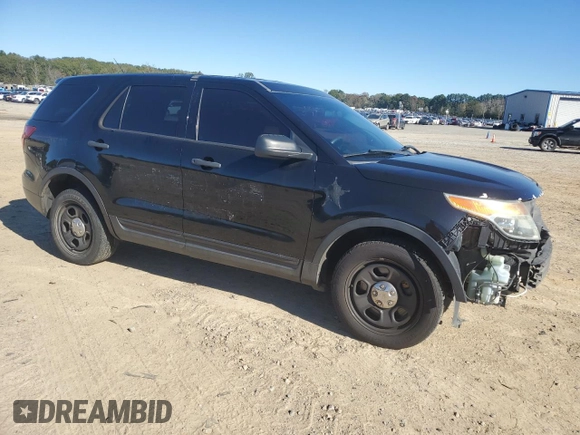 2015 Ford Utility Police Interceptor with VIN 1FM5K8AR5FGB91521, listed as a Copart auction lot 80881184 with 175,819 mi miles and Salvage Title. Bid and sale history available at carsss.com. Image 4.