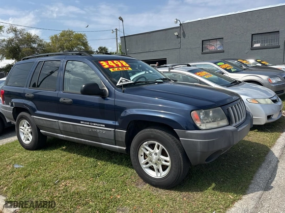 2004 Jeep Grand Cherokee Laredo with VIN 1J4GX48N24C436753, listed as a Copart auction lot 48782585 with 114,035 mi miles and Clean Title. Bid and sale history available at carsss.com. Image 1.