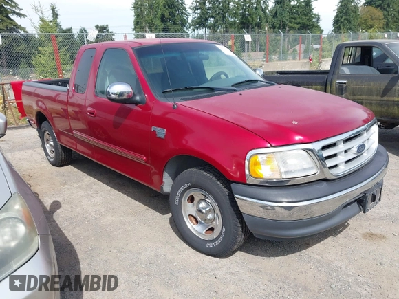 1999 Ford F-150 XL with VIN 2FTRX17L1XCA78024, listed as a IAAI auction lot 42772314 with 95,663 mi miles and . Bid and sale history available at DreamBid. Image 1.