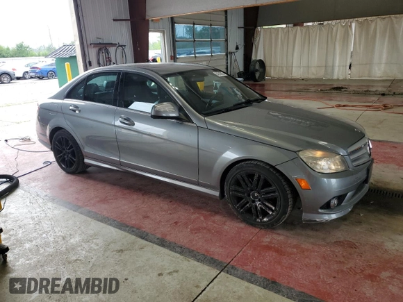 2008 Mercedes-Benz C 300 Sport with VIN WDDGF81X68F115336, listed as a Copart auction lot 64243925 with 102,437 mi miles and Salvage title. Bid and sale history available at DreamBid. Image 4.