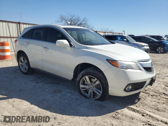 2014 Acura RDX Tech Pkg with VIN 5J8TB3H5XEL011099, listed as a Copart auction lot 46748455 with 71,865 mi miles and Clean Title. Bid and sale history available at carsss.com. Image 4.