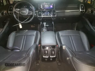 2023 Kia Sorento SX Prestige with VIN 5XYRKDLF5PG214365, listed as a Copart auction lot 82585314 with 19,231 mi miles and Salvage Title. Bid and sale history available at carsss.com. Image 8.