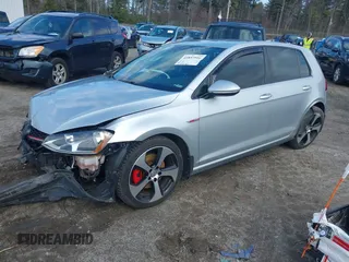 2017 Volkswagen Golf GTI S with VIN 3VW5T7AU4HM056553, listed as a IAAI auction lot 41857916 with 137,598 mi miles. Bid and sale history available at carsss.com. Image 21.