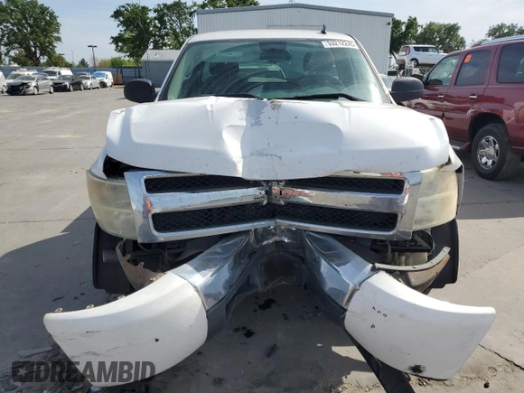 2009 Chevrolet Silverado 1500 Work Truck with VIN 1GCEC14X99Z107681, listed as a Copart auction lot 53212245 with 284,658 mi miles and Salvage Title. Bid and sale history available at DreamBid. Image 5.