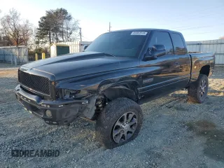 2001 Dodge Ram 2500 with VIN 3B7KF23621G194949, listed as a Copart auction lot 83362514 with 186,823 mi miles and Salvage Title. Bid and sale history available at carsss.com. Image 1.