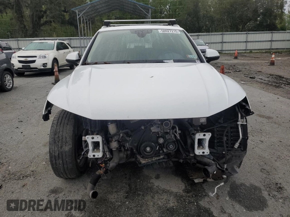 2020 Audi Q5 Premium z VIN WA1ANAFYXL2040811, wystawiony jako Copart lot #50927215 z przebiegiem 76 866 mil mil oraz Szkoda całkowita • Salvage title. Historia ofert i sprzedaży dostępna na DreamBid. Obrazek 5.