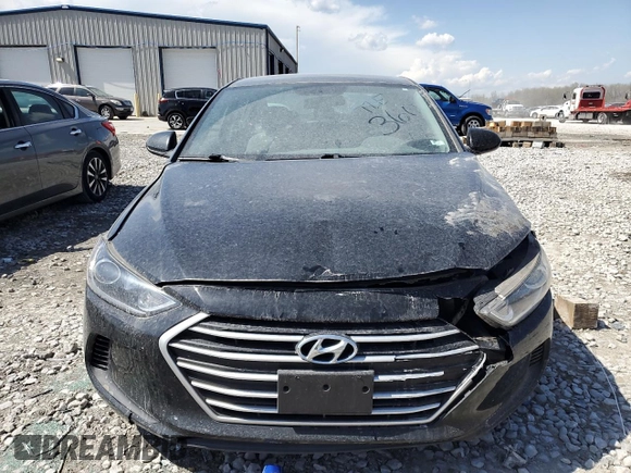 2018 Hyundai Elantra SEL with VIN 5NPD84LF9JH227287, listed as a Copart auction lot 52342855 with 81,687 mi miles and Salvage Title. Bid and sale history available at DreamBid. Image 5.