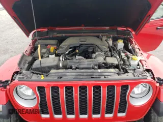 2021 Jeep Gladiator High Altitude z VIN 1C6HJTFG4ML579074, wystawiony jako Copart lot #57145415 z przebiegiem 52 145 mil mil oraz Szkoda całkowita • Salvage title. Historia ofert i sprzedaży dostępna na DreamBid. Obrazek 11.