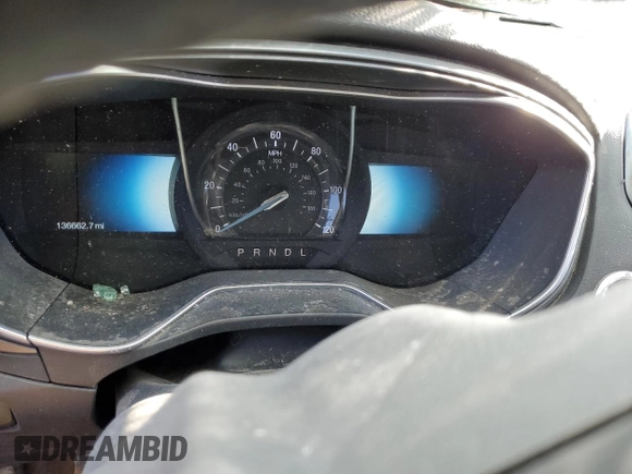 2015 Ford Fusion Titanium Hybrid with VIN 3FA6P0RU8FR241105, listed as a Copart auction lot 86793524 with 136,662 mi miles and Salvage title. Bid and sale history available at DreamBid. Image 9.