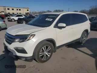 2017 Honda Pilot EX-L with VIN 5FNYF5H54HB047897, listed as a Copart auction lot 49270995 with 200,478 mi miles and Salvage Title. Bid and sale history available at carsss.com. Image 1.