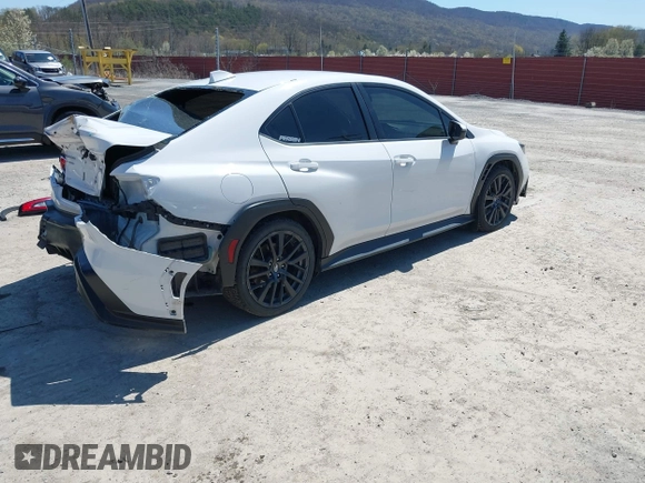 2022 Subaru WRX Premium with VIN JF1VBAH62N8008419, listed as a IAAI auction lot 42048545 with 53,193 mi miles and . Bid and sale history available at DreamBid. Image 4.