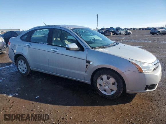 2008 Ford Focus S with VIN 1FAHP34N88W105230, listed as a Copart auction lot 54194945 with 59,042 mi miles and Salvage Title. Bid and sale history available at carsss.com. Image 4.