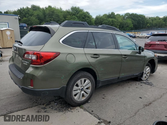 2016 Subaru Outback Premium с VIN 4S4BSACC9G3354604, выставлен на аукционе Copart как лот 63405095 с пробегом 67 834 миль миль и Списание • Salvage title. История ставок и продаж доступна на DreamBid. Изображение 3.