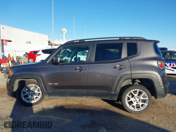 2020 Jeep Renegade Latitude with VIN ZACNJABB8LPL25157, listed as a IAAI auction lot 41065402 with 64,982 mi miles. Bid and sale history available at carsss.com. Image 14.