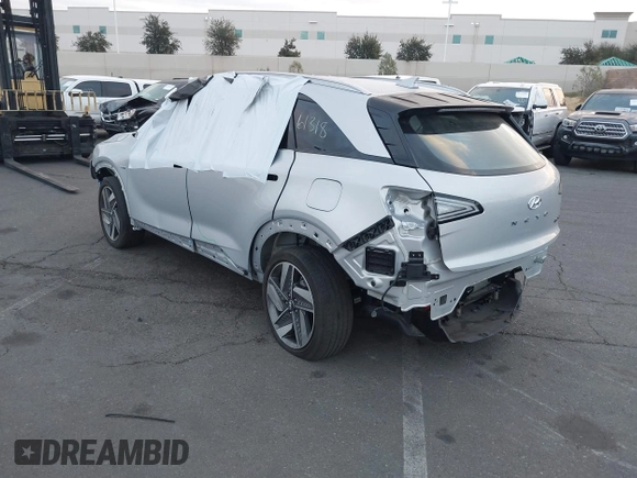 2021 Hyundai NEXO Limited with VIN KM8J84A64MU012993, listed as a IAAI auction lot 41261318 with 34,039 mi miles and . Bid and sale history available at DreamBid. Image 3.