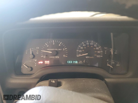 1998 Jeep Cherokee Country with VIN 1J4FT78S8WL252502, listed as a Copart auction lot 59664545 with 133,148 mi miles and Salvage title. Bid and sale history available at DreamBid. Image 9.